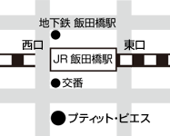 プティット・ピエスの地図